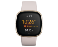 Google Fitbit Sense złoto beżowy + Fitbit Premium - 587726 - zdjęcie 2